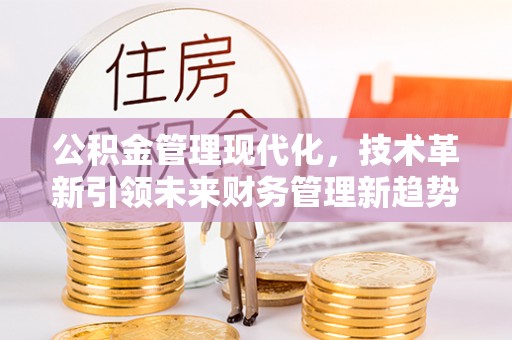 乌日公积金管理现代化，技术革新引领未来财务管理新趋势