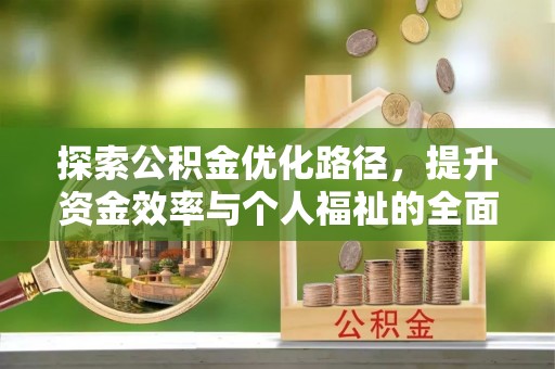 乌日探索公积金优化路径，提升资金效率与个人福祉的全面解析