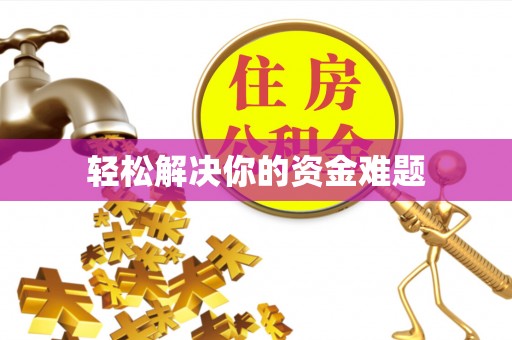 乌日轻松解决你的资金难题