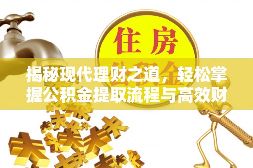 乌日揭秘现代理财之道，轻松掌握公积金提取流程与高效财务规划