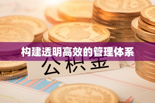 乌日构建透明高效的管理体系